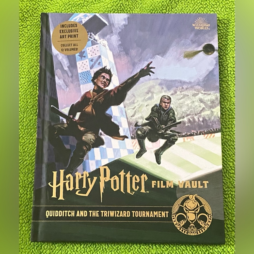 HARRY POTTER FILM VAULT #7:QUIDDITCH AND THE
TRIWIZARD  TOURNAMENT.